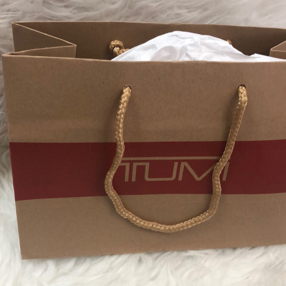 🆕 Tumi Wallet Box & Paper Bag - Picture 7 of 8